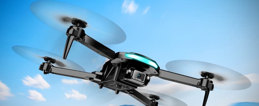 Drone with Camera for Adults and Beginners, 1080P HD FPV Foldable Mini Drone for Kids, 2 Batteries, Carrying Case, Trajectory Flight, Gravity Control, One-Key Takeoff/Landing, 360° Flip, Toys for Gift
