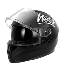 Westt Modular Motorcycle Helmet - DOT Approved - Full Face Flip Up, Internal Sun Visor for Men Women (Street Bike, ATV, Snowmobile)