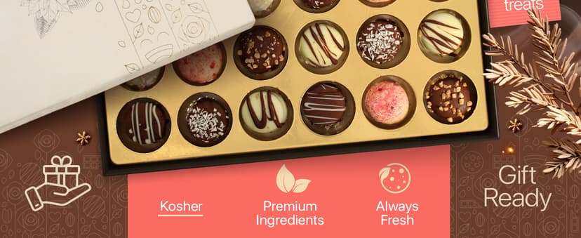 Christmas Cookie Gift Basket - 36 Gourmet Christmas Cookies | Holiday Cookies, Christmas Gift Ideas for Coworkers, Family, and friends - Made in USA