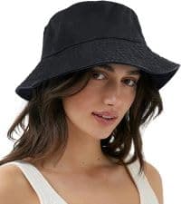 Camptrace Sun Visors for Women Wide Brim Beach Hat Foldable Straw Visor Hat Ponytail Summer Packable UPF 50+