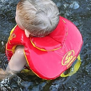 Stohlquist Infant Life Jacket, US Coast Guard Approved, Type II Life Vest (20-30 lbs) for Babies and Toddlers, Support Collar with Grab Handle, PFD for Pools, Lakes and Boating