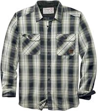 Legendary Whitetails Men's Flannel Shirt Long Sleeve Button Down 100% Cotton