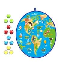 BooTaa 29" Large Dart Board for Kids, Kids Dart Board with Sticky Balls, Boys Toys, Indoor/Sport Outdoor Fun Party Play Game Toys, Birthday Gifts for 3 4 5 6 7 8 9 10 11 12 Year Old Boys Girls