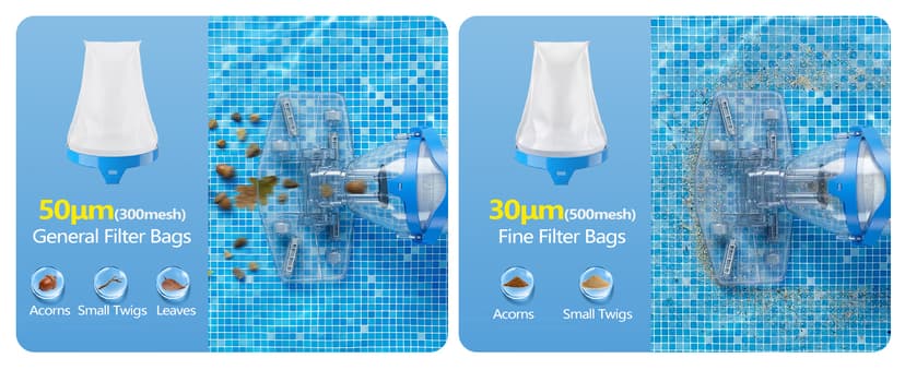 LanOcean 2026 Newly Cordless Pool Vacuum for Inground Pool, Flow Adjustable, Transparent Brush Head–Visible Cleaning, 19 GPM Powerful Suction Handheld Pool Vacuum for Above Ground Pool, 70Mins Runtime