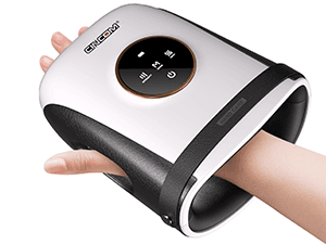 CINCOM Hand Massager - Cordless Hand Massager with Heat and Compression for Arthritis and Carpal Tunnel, Gifts for Women(White)