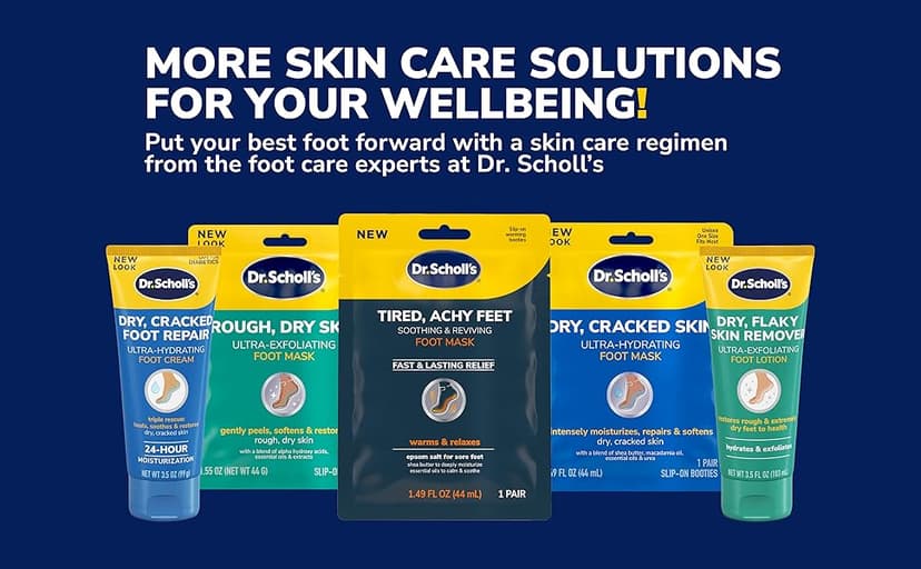 Dr. Scholl's® Tired, Achy Feet Soothing & Reviving Foot Mask, 3 Pair, Warming Booties B0BYBHRZ7T