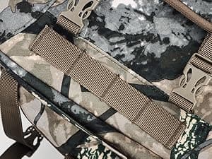 YVLEEN Hunting Backpack, Durable Camo Hunting Packs for Men, Large Capacity Hunting Day Pack for Rifle Bow Gun