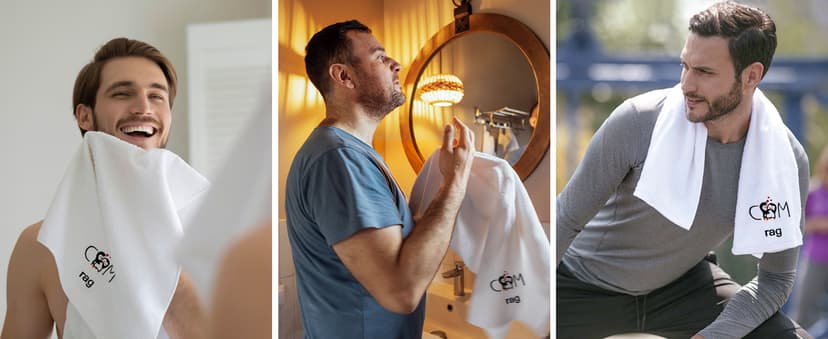 Bath Towels Gifts for Men Christmas Stocking Stuffers Birthday Gifts for Him Boyfriend Husband Couple Fiance from Wife Girlfriend Romantic Present Ideas on Anniversary Valentines Day Wedding