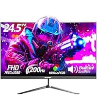 Gawfolk 27 Inch 4K Monitor IPS 60Hz, UHD 3840 x 2160p PC Monitors, Computer Dispaly for Home & Office, Support HDMI & DP, Wall Mount Compatible
