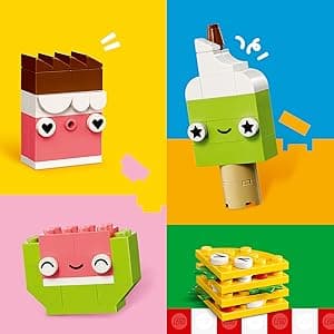 LEGO Classic Creative Food Friends Building Toy Set - Pretend Play Food for Kids, Boys and Girls, Ages 4+ - Learning and Educational Toy for Preschool - Gift Idea for Birthdays - 11039