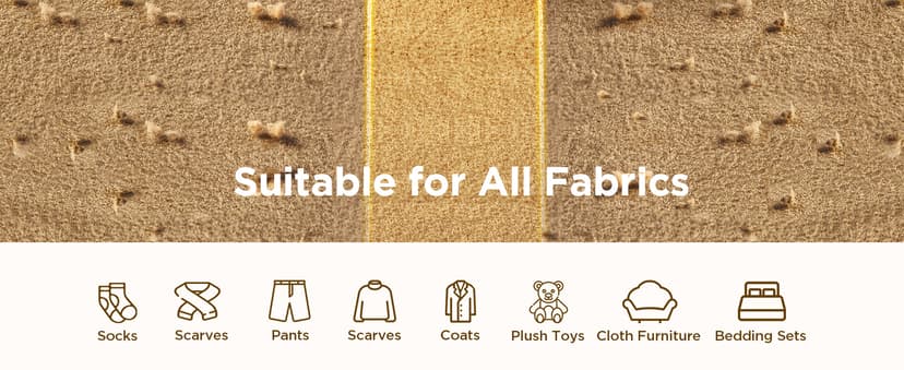 Rechargeable Fabric Shaver, Lint Remover for Clothes, Lint Shaver 6-Leaf Blades, 3-Speeds Lint Shaver with LED Display for Effortless Fuzz & Pill Removal for Clothes, Sweaters, Furniture, White