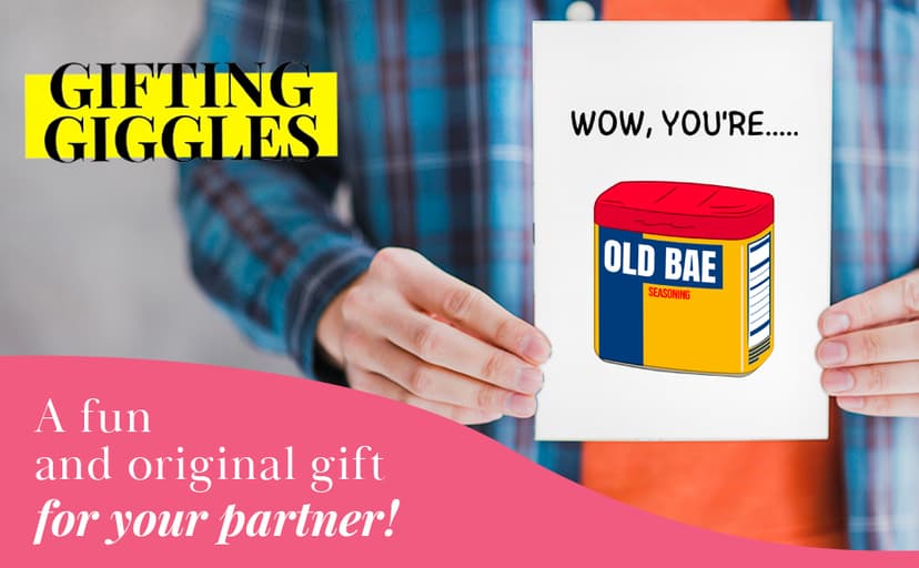 Funny Birthday Card for Men or Women - for Boyfriend, Girlfriend, bf, gf, Husband, Wife, Sister, Brother, etc | for him or her - Gag joke gift | 21st 25th 30th 40th 50th 60th 65th 70th