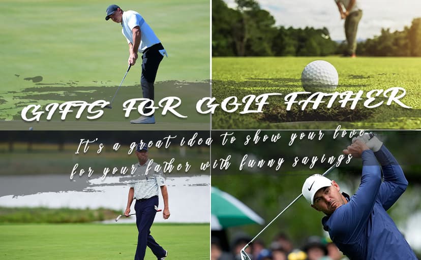 Grifarny Golf Gifts for Men - Fathers Day Golf Gifts for Dad, Grandpa, Papa, Husband, Golfers, Golfing Lovers - The Golfs Father Tumbler Mug 20oz