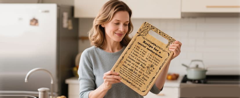 from Daughter Son in Law Best Mother in Law Birthday Christmas Wedding Gift to My Mother in law Cutting Boards Set Great Gifts for Mother in law Mother of the Bride Groom Gifts B0CG3KJ9S8