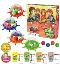 Funwares Minute of Fun Game - Minute to Win It Games for Kids, Adults, Teens, Families, Game Night, Gift for Home, Birthdays, or Travel. 2-12 Players! Original - 237 Challenges