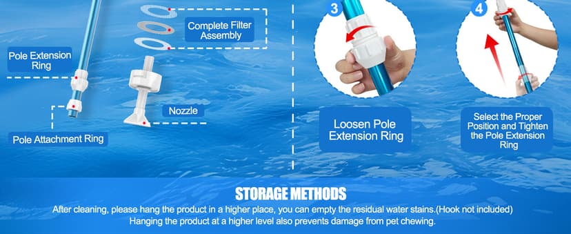 Paradise Power Spa Vac 6250 Compatible HotTub Vacuum-Cordless, No Batteries, Sucks UpRocks, Leaves in Spas, Hot Tubs, Pool Steps