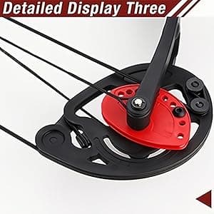 Lanneret Compound Bow and Archery Sets - Right Hand Archery Compound Bows 15-29 lbs Draw Weight Adjustable for Youth and Beginners,Hunting Bow Kit for Beginner