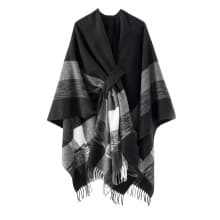 Shawl Wraps for Women, Elegant Knitted Cape Open Front Poncho Scarf Blanket Cardigan Coat for Spring, Autumn, and Winter B0B7B2BH9P