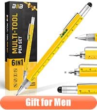 Christmas Mens Gifts for Him Dad Husband, White Elephant Gifts for Adults, Dad Gifts Gadgets for Men BIIB Mens Stocking Stuffers Gifts for Men Teens Adults 9-in-1 Multitool Pen B081381JD4