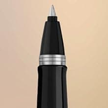 Parker Jotter Ballpoint Pen, Stainless Steel with Chrome Trim, Medium Point, Blue Ink - Smooth Writing, Sleek, Polished, Professional, Desk Essentials