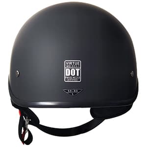 Motorcycle Half Helmet with Sun Visor Motorcycle Helmets for Men Women Helmet for Adult Scooter ATV Cruiser DOT Approved