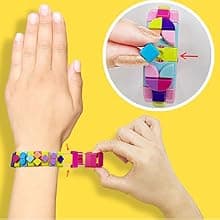 Coiinala Friendship Bracelet Making Kit for Ages 7+ Girl, 488-Piece DIY Charm Rubberband Bracelets Maker with Charm & Stickers, Craft Supplies Arts Maker Jewelry Making kit for Girls B0FCRF8D9B