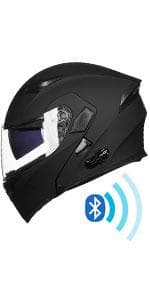 ILM Adult Dirt Bike Helmets Motocross ATV Dirtbike BMX MX Offroad Full Face Motorcycle Helmet, DOT Approved Model 128S (Matte Black, Adult-L)
