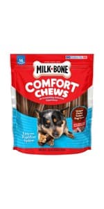 Milk-Bone Dunkin' Vanilla Glaze Flavor Dog Biscuits with Other Natural Flavors, 8 oz Bag