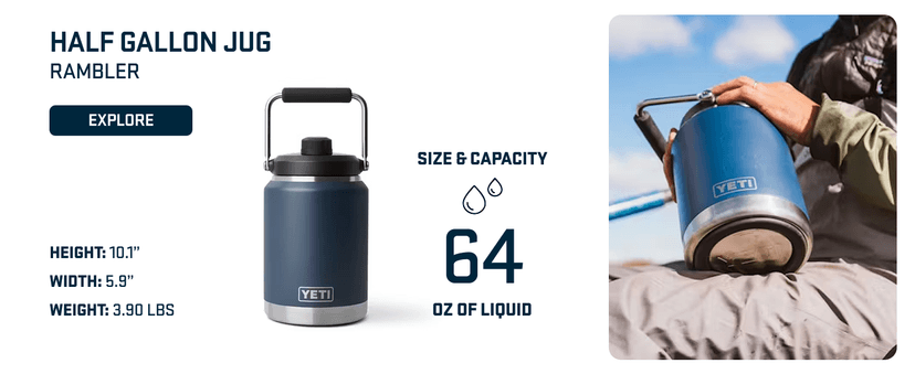 YETI Rambler 18 oz Bottle, Vacuum Insulated, Stainless Steel with Straw Cap, Black Forest Green