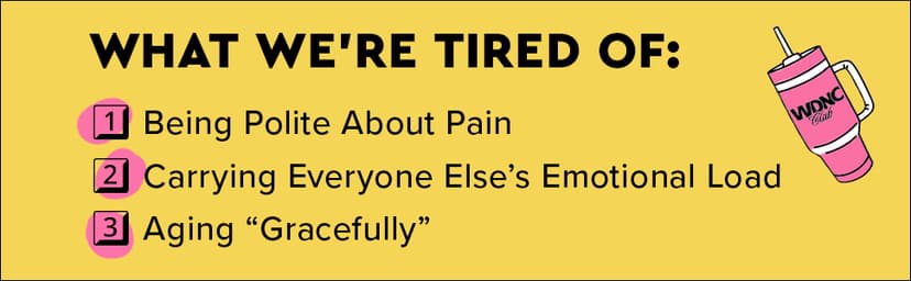 The Official We Do Not Care Club Handbook: A Hot-Mess Guide for Women in Perimenopause, Menopause, and Beyond Who Are Over It ― A Bestselling Women's Health Manual 0063492636