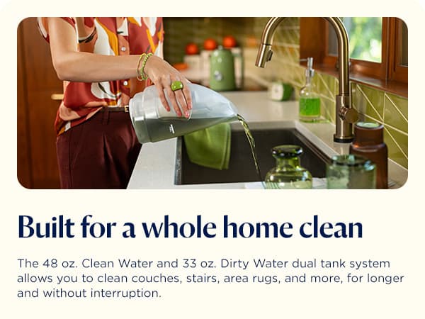 BISSELL Little Green Multi-Purpose Portable Carpet and Upholstery Cleaner, Car and Auto Detailer, with Exclusive Specialty Tools, Green, 1400B