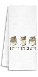 Gifts for Plant Lovers, Plant Lady Mom Birthday Gift, Funny Best Friend Housewarming New Home Gift, Decorative Towel 16x24in Gardening Gifts for Women Funny Kitchen Towels, B0G568ZDJH