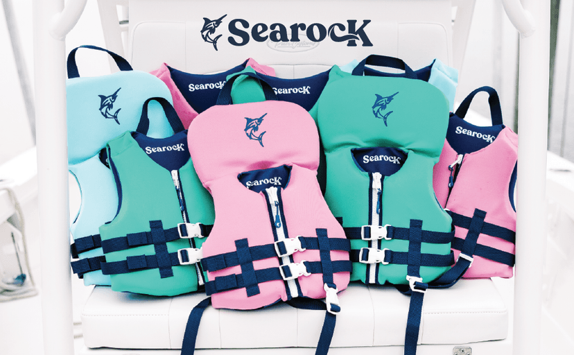 SearocK Children’s Life Jacket – US Coast Guard Approved Infant & Youth Life Vest for Boating, Fishing & Water Sports – Kids & Toddler PFD with Secure Buckles