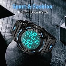 L LAVAREDO Mens Digital Watch Sports Military Watches Waterproof Outdoor Chronograph Wrist Watches for Men with LED Back Ligh/Alarm/Date