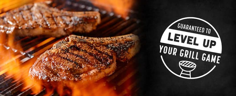 Spice Rack Co. BBQ Seasonings And Rubs - Smoking & Grilling Spices and Seasonings Sets, Grilling Accessories & Smoker Accessories, Birthday Gifts For Him, Mens Birthday Gifts For Men (5 Pack)