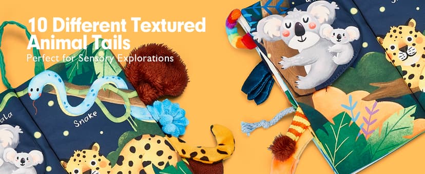 hahaland Baby Books 0-6 Months,Infant Tummy Time Toy Sensory Toys 6 to 12 Months Touch Feel Book Travel Toy Gifts for Boy Girl 0-3 Month Baby Shower Christmas Birthday Gifts Stocking Stuffers (Single)