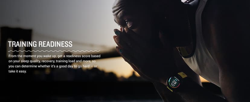 Garmin Forerunner® 965 Running Smartwatch, Colorful AMOLED Display, Training Metrics and Recovery Insights, Black and Powder Gray, 010-02809-00