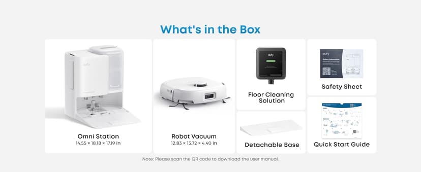 eufy Robot Vacuum E25, HydroJet System with Roller Mop, 20,000 Pa Turbo Suction, All-in-One Robot Vacuum and Mop Combo, Edge-to-Corner Cleaning, Zero-Tangle Design, AI Obstacle Avoidanced, White