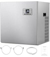 Commercial Ice Maker, 760 LBS/24h with 560 LBS Storage Bin, 156 Ice Cubes Ready in 5-15 min, Self Cleaning Stainless Steel Industrial Ice Machine for Bar Restaurant Cafe