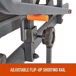 Guide Gear 15.5' Ladder Tree Stand for Hunting with Mesh Seat, Hunting Gear, Equipment, and Accessories