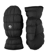 Hestra Unisex Leather Box Mitt, Leather Winter Ski Mittens for Alpine Skiing & Cold Winter Weather for Men & Women