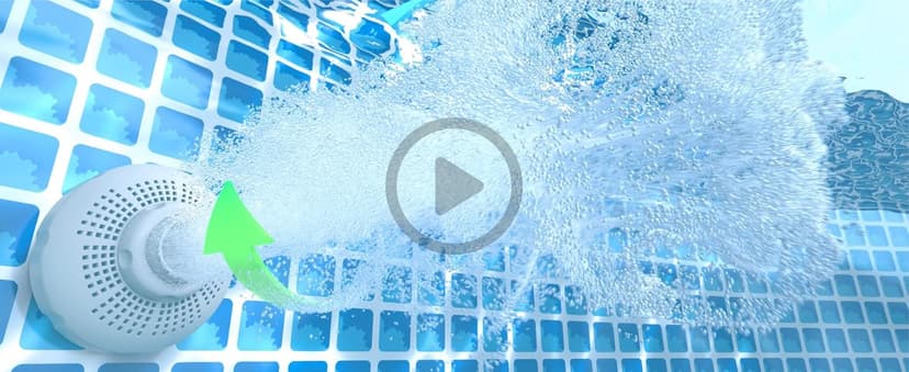 Intex 14.75' x 86" x 33" Rectangular Frame Above Ground Outdoor Backyard Swimming Pool with Flow Control Valve for Quick Draining, Blue - Pool Only