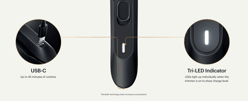 MANSCAPED MANSCAPED® The Weed Whacker® 2.0 Electric Nose & Ear Hair Trimmer – 7,000 RPM Precision Tool with Rechargeable Battery, Wet/Dry, Easy to Clean, Improved Stainless Steel Replaceable Blade