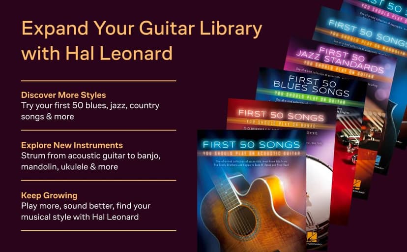 First 50 Songs You Should Play on Electric Guitar | Rock Guitar Tab Songbook for Beginners and Intermediate Players | Learn Classic Rock Riffs Solos and Chords from Nirvana Metallica Queen and More