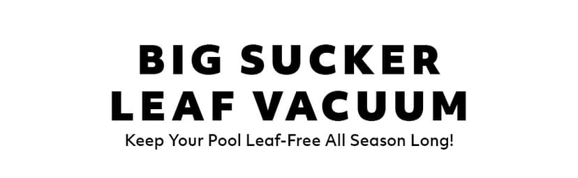 Poolmaster 28300 Big Sucker Manual Swimming Pool Leaf Vacuum Head, Blue