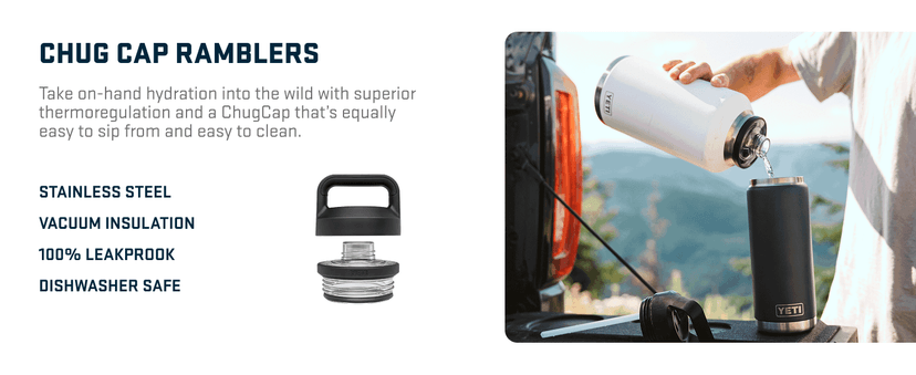 YETI Rambler 18 oz Bottle, Vacuum Insulated, Stainless Steel with Straw Cap, Black Forest Green