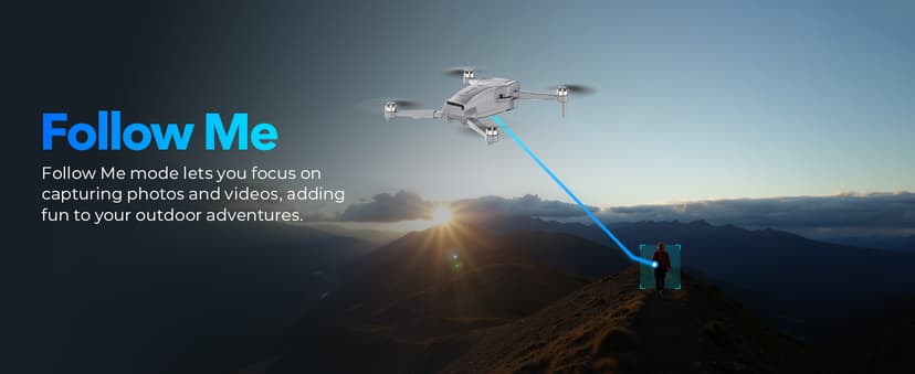 Contixo F23 GPS Drone With Camera, 46 Min Flight Time, 4.5" Screen Remote, Follow Me, Waypoints, 5GHz FPV Transmission, Return to Home, Hand Gestures, Orbit Mode Foldable Drones For Teens & Adults