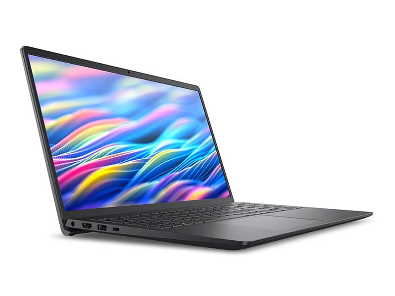 Dell 15 Laptop DC15250-15.6-inch FHD 120Hz Display, Intel Core 3 Processor 100U Processor, 8GB DDR4 RAM, 512GB SSD, Intel UHD Graphics, Windows 11 Home, Onsite Service - Carbon Black