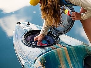 Pelican Argo 100XR - Premium Sit-in Recreational Kayak - Lightweight one Person Kayak - 10 ft