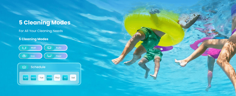 (2025 Upgrade) Aiper Scuba S1 Robotic Pool Cleaner, Wall & Waterline Cleaning, Double Filtration, Extended 180-Min Battery Life, Smart Navigation, App Support, OTA Upgrade